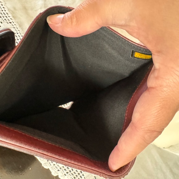 Chanel Coated Caviar Trifold Wallet with Silver Hardware - Picture 6 of 7